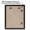 Americanflat 10x12.5 Kids Art Frame - 8.5x11 with Mat or 10x12.5 without Mat - Kids Artwork Frame - Magnetic Frame Closure - Shatter Resistant Glass - Hanging Hardware